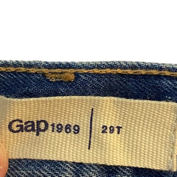 GAP 5-POCKET PENCIL SKIRT DISTRESSED SIZE 29T NEW WITH TAG - Picture 3 of 4